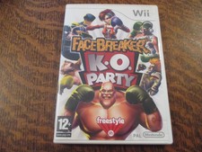 jeu wii facebreaker k.o. party