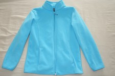 veste polaire fille 8-10 ans turquoise