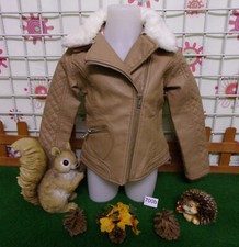 blouson/veste fille taille 5 ans simili cuir ORCHESTRA NEUVE