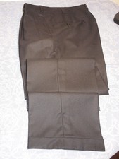 Superbe pantalon OXXFORD, noir, pure laine super 150, T 50 it= 42/44 fr= US/UK34