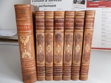GARNIER PRESTIGE LOT 7 LIVRES HONORE DE BALZAC PERE GORIOT PEAU DE CHAGRIN