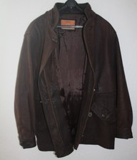 SERGE HERVET_Superbe veste 3/4 cuir vachette_Taille 40_TBE