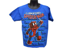 Neuf The Amazing Spider Homme Bloc Style Enfants Taille 4/5 XS T-Shirt