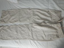 Pantalon femme "Clockhouse" taille 36 en lin entre jambe 67 cm (ourlet)