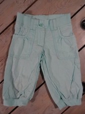 Pantacourt décontracté turquoise SHINY Taille 4 ans