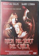 RIEN NE SERT DE CRIER personne ne vous entend DVD ZONE 2 VERSION FR. 