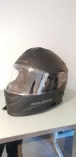 S-LINE S550 Casque moto modulable intercom bluetooth noir mat taille L