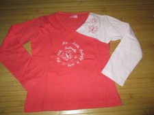 Tee-shirt orange à motif,ML,T5ans,marque La Redoute,en TBE