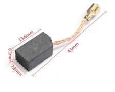 2 brosses à charbon de rechange pour Dewalt 100mm  13.6x7.8x6.1mm (L x L x H)