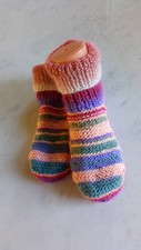chaussons chaussettes tricotés main 36/39