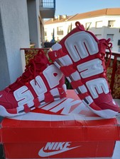 Basket nike su preme Uptempo 96 Prm taille 42 rouge blanc neuves  avec boite