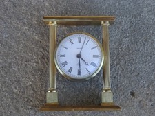 ANCIENNE PENDULE PENDULETTE PORTIQUE A COLONNES - LANCEL 8  7RUBIS -