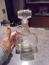 Ancienne Bouteille Verre Tonneau Ancien Tonnelet Liqueur Vin 0.5L Belgium