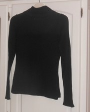 Pull col roulé noir Promod taille 36