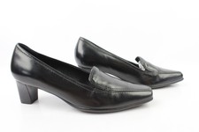 Escarpins Trotteurs GEOX Respira Cuir Noir T 37 TRES BON ETAT