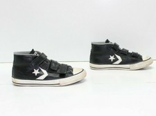 Converse All-Star Noir Hautes D'Occassion Royaume-Uni 2 US 2.5 (Cod.SS2297)