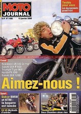MOTO JOURNAL 1406 Essai TRIUMPH 900 Tiger HONDA FX 650 SUZUKI GSX-F 600 GSX 1200