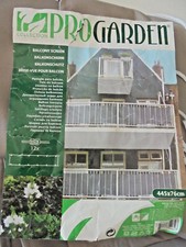 Brise-vue pour Balcon gris marron clair PROGARDEN 445 x 76 cm 