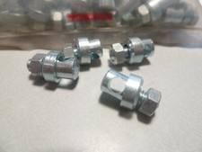 4 anciennes SERRE TRINGLE  L 19.35 X 8 X D 5mm POUR TRINGLE DE 5mm VINTAGE velo