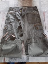 Pantacourt femme kaki bon état 
