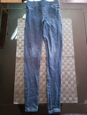 Pantalon jean legging jegging bleu fille - taille 12 ans - marque Okaïdi