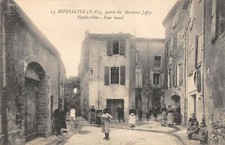 CPA 66 RIVESALTES VIEILLE VILLE FOUR BANAL (cliché rare