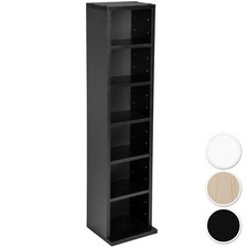 Étagère rangement CD / DVD meuble de rangement pour 102 CDs média unité 