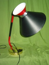 LAMPE JUMO 450 vintage ABAT-JOUR DIABOLO EPOQUE 1950 ANCIENNE ET BELLE LAMPE DE 
