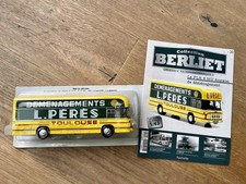 camion PLR 8 MU fourgon déménagement collection Berliet 20 et brochure