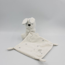 Doudou lapin blanc gris étoiles mouchoir SIMBA TOYS - Lapin Mouchoir