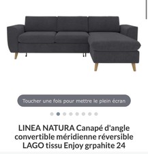 canapé d angle reversible et convertible avec coffre rangement 
