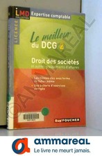 Droit des sociétés et autres groupements d'affaires : Le meilleur du DCG 2