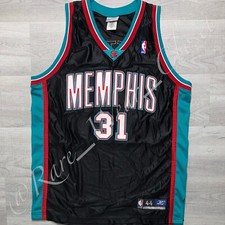 NBA JERSEY MEMPHIS GRIZZLIES SHANE BATTIER REEBOK AUTHENTIC SZ 44 VINTAGE RARE