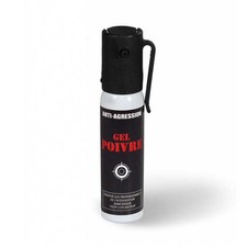 AÉROSOL LACRYMOGÈNE ANTI-AGRESSION T.O.E GEL POIVRE 25 ML