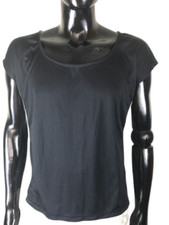 Takko Haut Sport Homme Occasion Manche Courte Avant Noir Arrière Multicolore T M