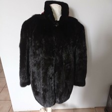 Exceptionnelle Veste En Vison à Capuche