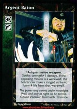 VTES V:TES - Argent Baton - Equipment / Promo