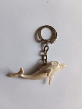 Porte-clés Figurine OUM Le DAUPHIN Pub Station FINA Keychain vintage 70