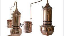Alambic Colonne  10 L avec  thermomètre.l'huile essentiellel plantes et fleurs