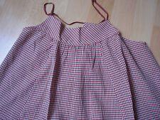 ROBE BENSIMON VICHY XS 11 12 ANS TBE ETE PLAGE Dress Vintage RETRO Tunique