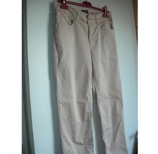 Pantalon coupe jeans beige ARMANI JEANS beige taille 29 ou M neuf 