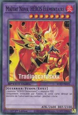 Yu-Gi-Oh! [SD] Maître Nova, HÉROS Élémentaire : C SGX2-FRA25
