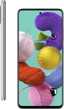 Samsung Galaxy A51 SM-A515F/DS - 128GB - Prisme Crush Blanc (Débloqué) Smarphone