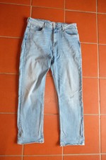 Pepe Jeans ~ Archive Droit Haut Taille Jeans Lexi Sky High Bleu Clair W34 L28