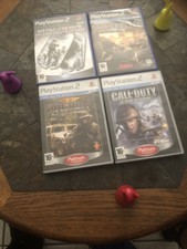 ??? LOT JEU PS2 GUERRE MEDAL HONOR SNIPER ELITE CALL DUTY SOCOM 3
