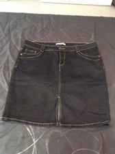 Jupe Jeans Bleu Foncé Taille 44