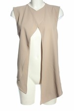 ZARA WOMAN Gilet tricoté Dames T 38 blanc cassé style décontracté