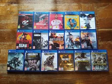 Lot de 16 jeux Ps4 disques en très bon état 