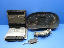 VW POLO 4 9N3 1.4 TDI 75CV KIT CALCULATEUR MOTEUR BOSCH 0281010865 - 045906019AP