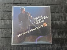 JOHNNY HALLYDAY CD PROMO 1 TITRE JOUE PAS DE ROCK N ROLL POUR MOI